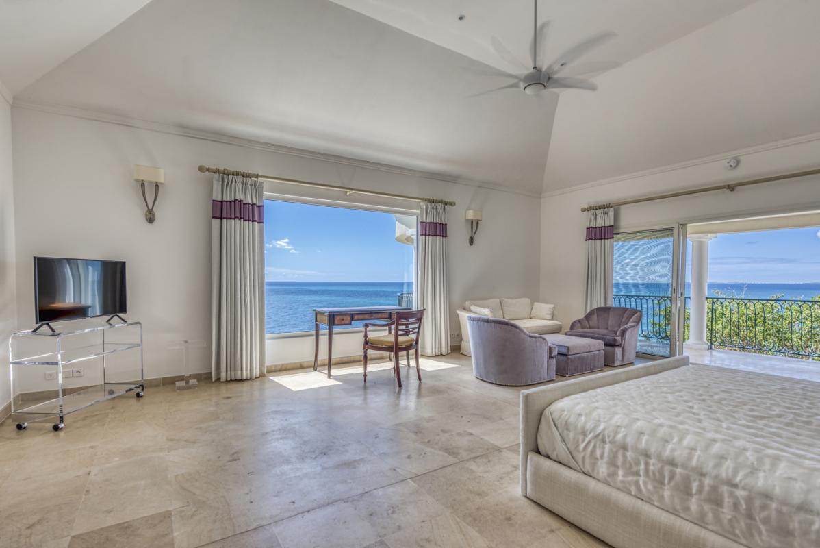27 Location villa piscine vue mer Terres Basses Saint Martin_chambre 3